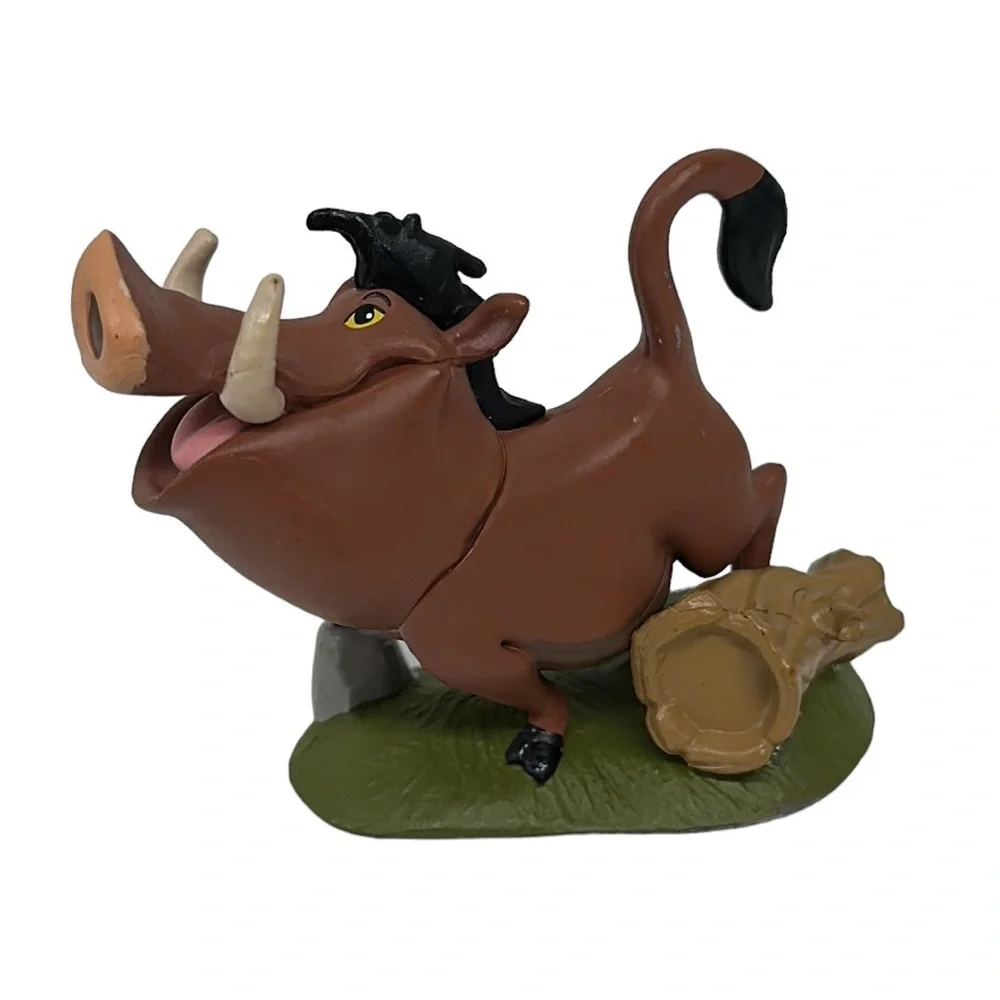Disney Exclusive The Lion King Mufasa w/ Zazu and Pumba PVC Figures Cake Toppers